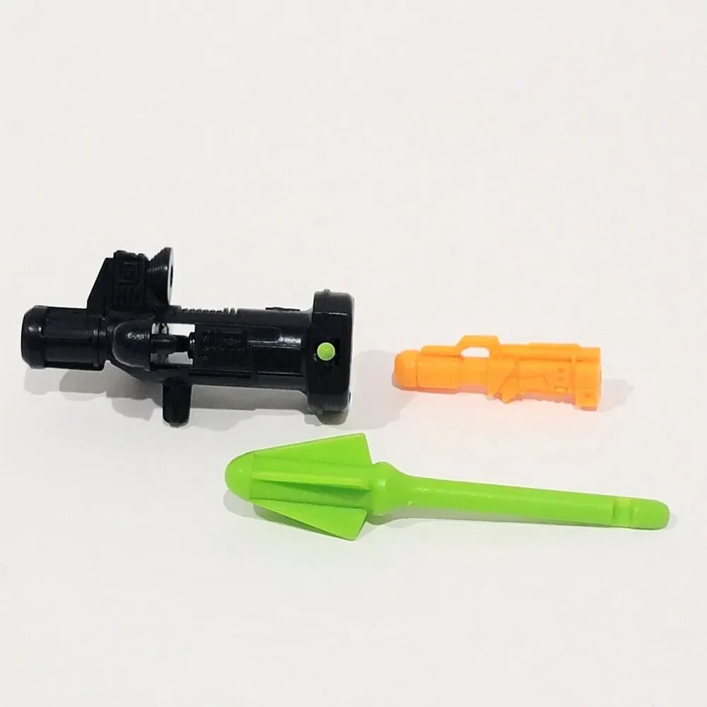 GI Joe Cobra BAT v2 Action Figure No Hologram Vintage 1991 ARAH Orange Green